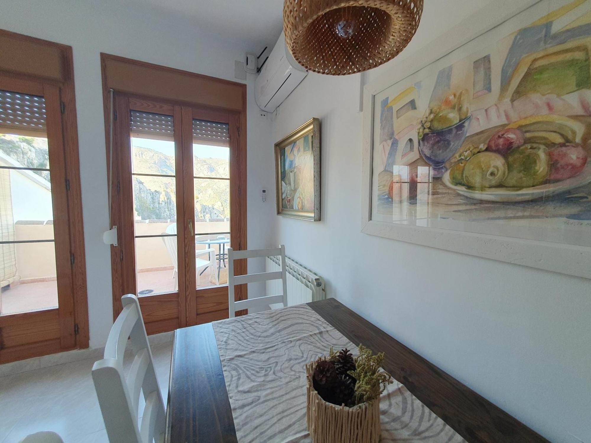 Atico Guadalest Rooftop Apartment With 360º Views And Art Extérieur photo
